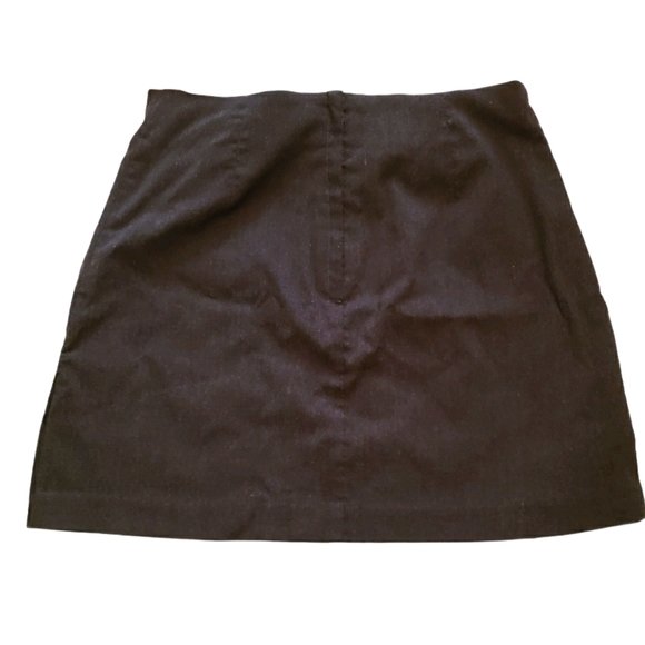 Jupe IZ Byer California - Taille 5 (junior) - Gris Rayé - Bouton - Occasion Très Bon état